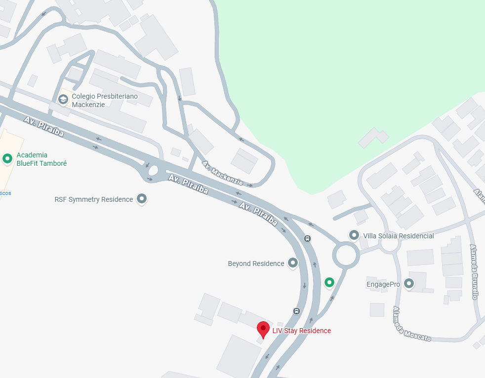 Mapa de Localização - Liv Stay Residence